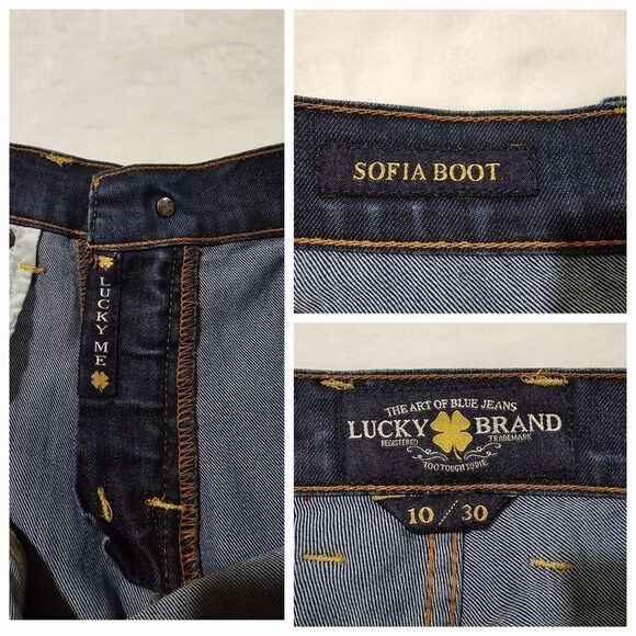 "Lucky brand" Jeans size 10/30 - Picture 12 of 14